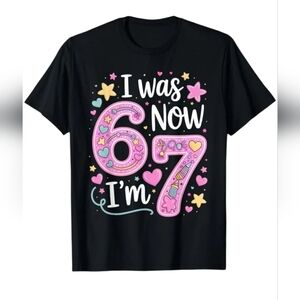 Girl's Graphic Birthday Tee - New